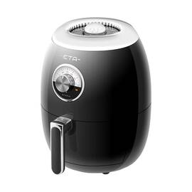 Friteuza cu aer fierbinte ETA Storio 6172 90020, 1350 W, 3 litri, 80-200 ° C, design retro, negru - - Roveli