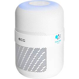Purificator de aer ECG AP1 Compact Pearl, 30 W, Wi-Fi, 3 viteze, ionizare, aromaterapie, alb - - Roveli