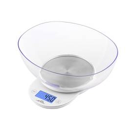Cantar de bucatarie ETA Mari 5770 90000, 5 kg, precizie 1 gram, TARA, alb - - Roveli