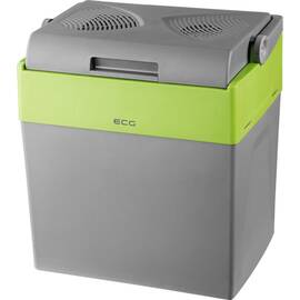 Lada frigorifica auto cu functie de incalzire si racire ECG AC 3022 HC Dual, 28 L, 12V, 230V, mod ECO, gri/verde - - Roveli