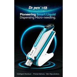 Aparat Microneedling, Hydra Pen H6, Cu Acumulator Reincarcabil – Blue - - Roveli