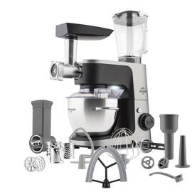 Robot de bucatarie ETA Gratussino III 3023 90020, 1200W, 4.5 litri, control continuu al vitezei + PULS, negru/gri - - Roveli
