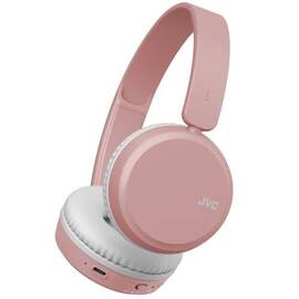 Casti audio On-Ear JVC HA-S36W-P-U, Bluetooth, Autonomie 35h, microfon, Roz - - Roveli