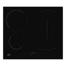 Plita cu inductie incorporabila ETA 579290000, 4 zone de gatit, 1 zona flexi, 7.4Kw, Touch control, 60cm, negru - - Roveli