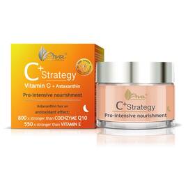 C+Strategy Pro-intensive nourishment - Crema de noapte cu Vitamina C & Astaxantina - - Roveli