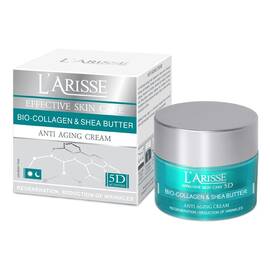L'arisse - Anti-wrinkle cream - Crema anti-aging pentru varsta 55+ cu Bio-colagen si Unt de Shea - - Roveli