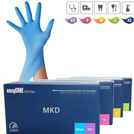 Manusi nitril Albastre EasyCare - - Roveli