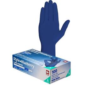 Manusi nitril Albastre Style Blueberry - - Roveli