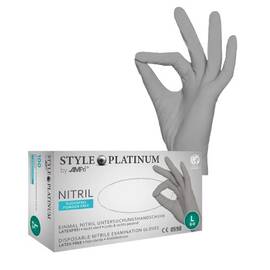 Manusi nitril Gri Style PLATINUM - - Roveli