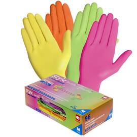 Manusi nitril Mix Color Tutti Frutti - - Roveli