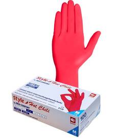 Manusi nitril Rosii Hot Chili - - Roveli