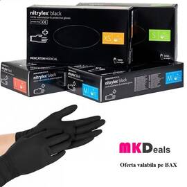 Oferta Manusi din nitril Nitrylex Black - - Roveli