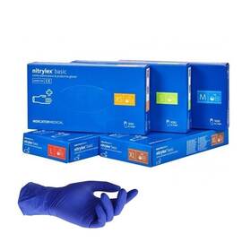 Oferta Manusi examinare nitril, fara pudra, Nitrylex Basic - - Roveli