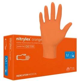 Oferta Manusi nitril Orange NITRYLEX - - Roveli