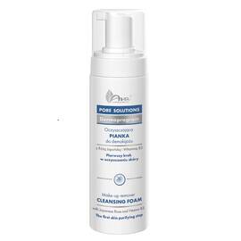 Pore Solutions - Make-up remover cleansing foam - Spuma de curatare demachianta cu Niacinamida, pentru pori dilatati - - Roveli