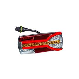 Lampa stop 305x132  7 functii, ceata, mers inapoi, semnalizare dinamica, mufa 7 pini, stanga , Cod: LZD 2304 - - Roveli