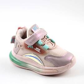 Pantofi sport pentru copii cu talpa cu leduri A10496-8-PINK, Culoare (12): Roz, Marime (12): 21 - - Roveli