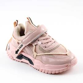 Pantofi sport pentru copii cu talpa usoara C10549-8-PINK, Culoare (12): Roz, Marime (12): 34 - - Roveli