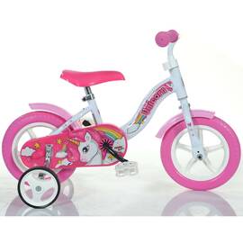 Bicicleta pentru copii Unicorn DB-108L-UN Dino Bikes, 10 inch - - Roveli