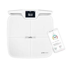 Cantar smart ETA8779 90000 Vital Condition, analiza corporala, aplicatie mobila, 180 kg - - Roveli