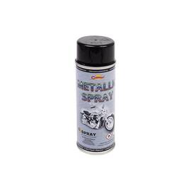 Spray vopsea metalizat negru Champion profesional 400ml - - Roveli