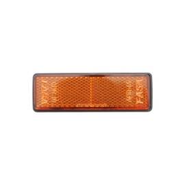 Dreptunghi reflectorizant cu adeziv galben spate 90x32mm Cod: TR015 - - Roveli