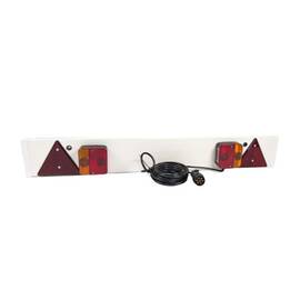 Bara remorca cu lampi LED SMD 12V 1.22m, cablu 6m, mufa 7 pini Cod: TBL021 - - Roveli