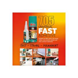 Spray adeziv universal cu Intarire Rapida, Akfix 705  400 ml - - Roveli