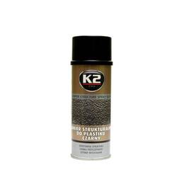 Spray vopsea structurata auto K2 PRO 400ml pentru plastic si metal Cod: L345 - - Roveli