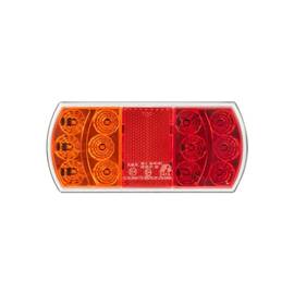 Lampa LED remorca stanga/dreapta 12V-24V stop, semnalizare, pozitie si iluminare numar Cod: TRL030A - - Roveli