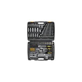Trusa tubulare 1/2 inch 216 piese XXL cu clichet 45 dinti Cod: 58700 - - Roveli