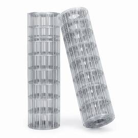 Plasa Gard Sudata Zincata DacEnergy, Rola 20 M.L, Inaltime 1, 70 m, Fir 1, 6 mm, Ochi 100 x 65 mm Dreptunghiular Vertical, Imprejmuire Teren Gradina Curte, Tarc Caini, Gard Inalt, Argintiu - - Roveli