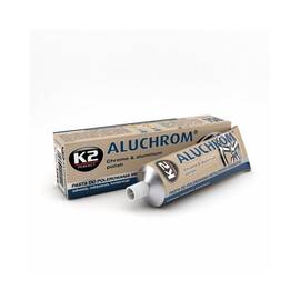 Pasta polish curatare si lustruire suprafete cromate si aluminiu K2 Aluchrom 120g Cod: K0031 - - Roveli