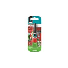 Adeziv Super Glue Bison, 3g, lipire rapida si rezistenta - - Roveli
