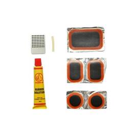 Petice vulcanizare camere bicicleta motocicleta roaba si tuk-tuk cu adeziv 8 ml 5 bucati Cod: DISUZ95 - - Roveli