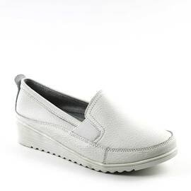​Pantofi comozi de dama , din piele naturala CXWL-2121-WHITE/X, Culoare (12): Alb, Marime (12): 37 - - Roveli
