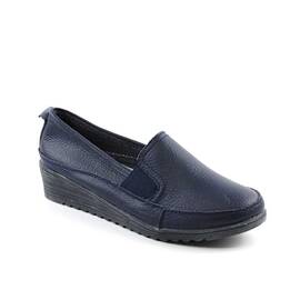 ​Pantofi comozi de dama , din piele naturala CXWL-2121-NAVY/X, Culoare (12): Bleumarin, Marime (12): 37 - - Roveli
