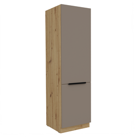 Dulapior inalt, sandgrau/stejar artisan, FRISBO 60 DK-210 2F - - Roveli