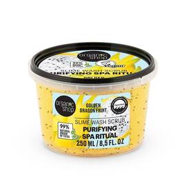 Scrub de corp Organic Shop cu fructul dragonului si seminte de chia 250 ml - - Roveli