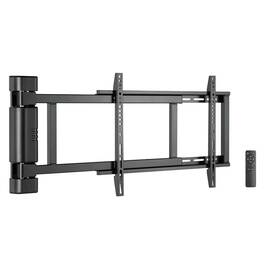 Suport TV GoGEN, rotire 0-170°, control prin telecomanda, 32"-75" (81 - 190 cm), VESA pana la 600x400 mm, 50 kg, negru - - Roveli