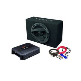 Subwoofer auto Hertz DBX 30.3 300 mm 250W RMS cu amplificator Hertz Dieci Power 2.200 si kit cabluri complet - - Roveli