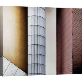 Tablou canvas - Abstract, Arhitectura, Forme, Geometrie, 60 x 75 cm - - Roveli