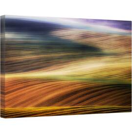 Tablou canvas - Campuri de Toamna, Moravia, Soare, 40 x 60 cm - - Roveli