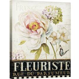 Tablou canvas - Florarie la Paris, 40 x 50 cm - - Roveli