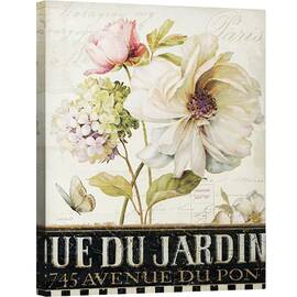 Tablou canvas - Florarie Paris II, 60 x 75 cm - - Roveli
