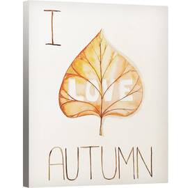Tablou canvas - Iubire de toamna I, 60 x 75 cm - - Roveli