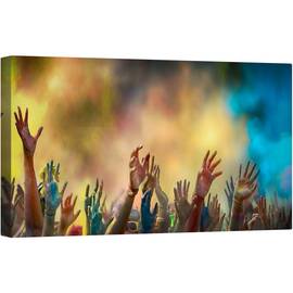 Tablou canvas - Maini, Documentar, Maini, Mana, Brat, Brate, Festival, 50 x 100 cm - - Roveli