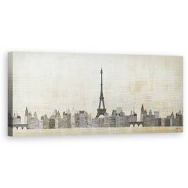 Tablou canvas - Orizontul Eiffel, 30 x 90 cm - - Roveli