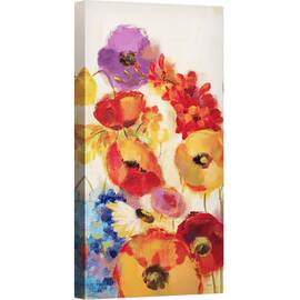 Tablou canvas - Panou de gradina vesel III, 50 x 100 cm - - Roveli