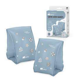 Aripioare gonflabile de inot SIPO, sustinatoare pentru copii 3-6 ani (15-30 kg), Blue - - Roveli